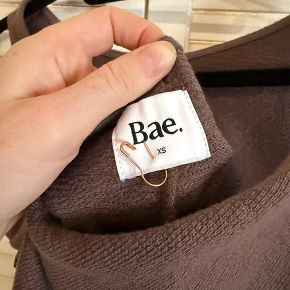 Bae Australia Maternity Kindred Nursing Playsuit Ash Brown - Picture 4 of 6